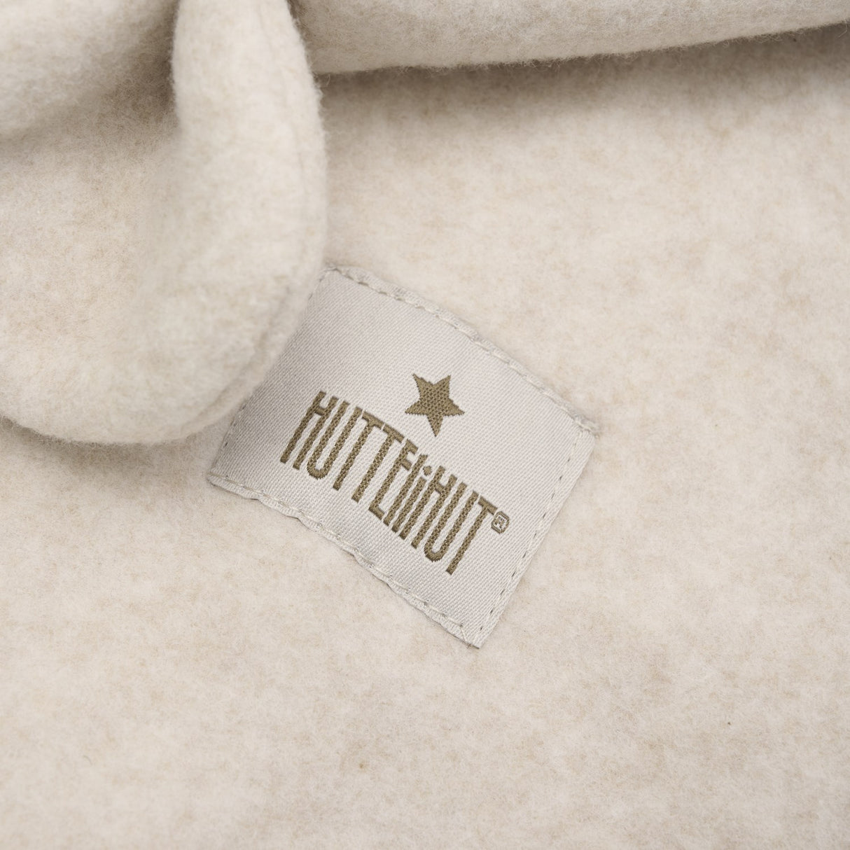 Huttelihut Camel Melange Balaclava Ears Cotton Fleece