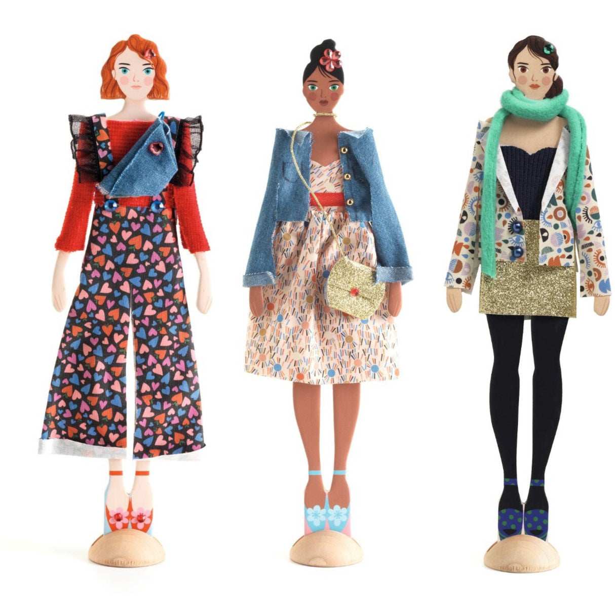 Djeco Paper Dolls, Fashion by Marie