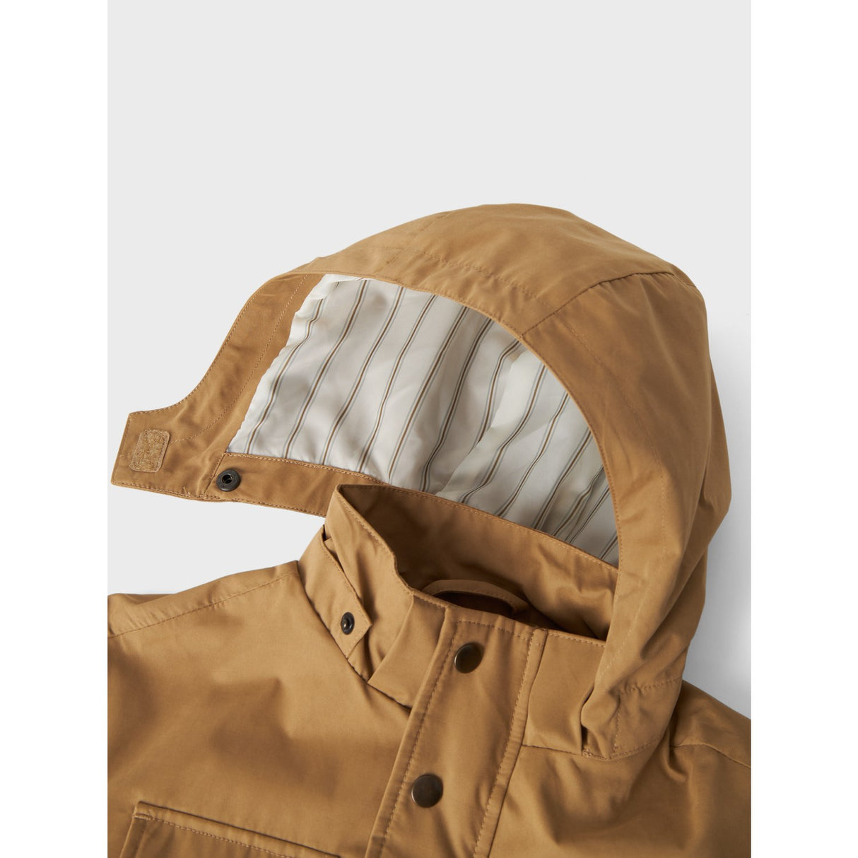 Lil'Atelier Petrified Oak Godo Long Loose Jacket Fo