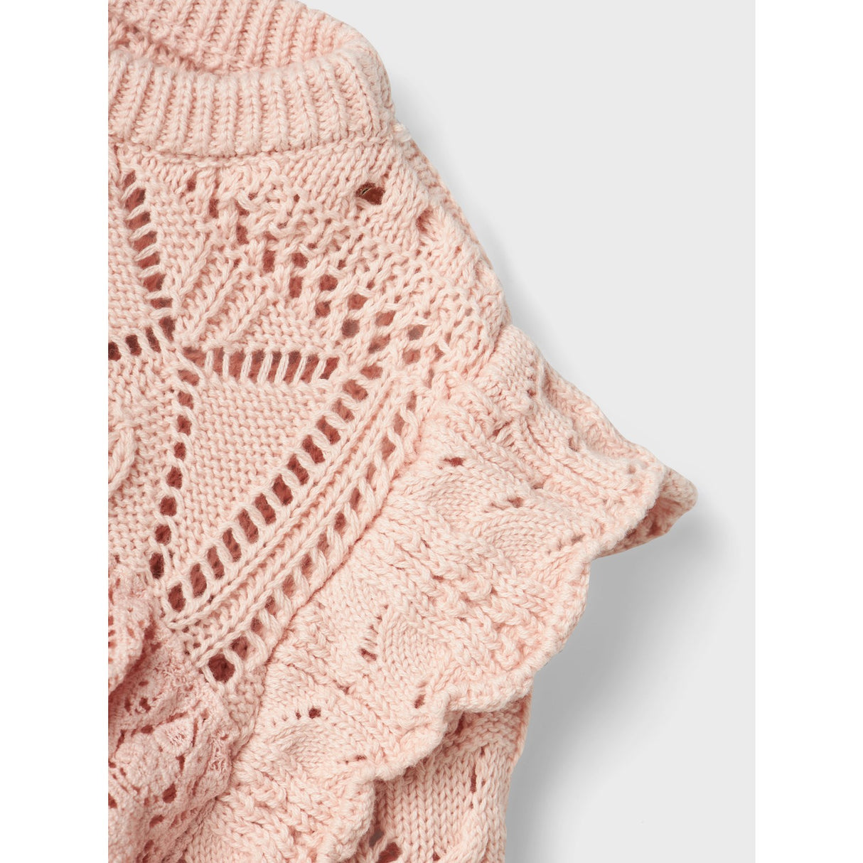Lil'Atelier Peach Whip Damia Loose Knit