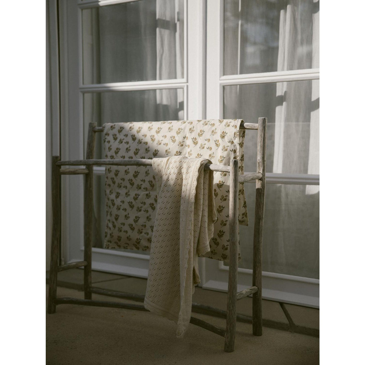 Lil'Atelier Turtledove Nilio Knit Blanket
