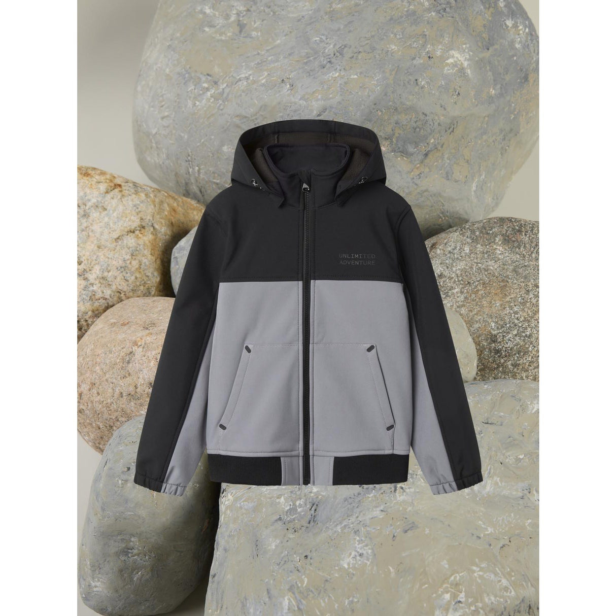 Name It Mockingbird Alfa08 Softshell Jacket Cool Block Fo