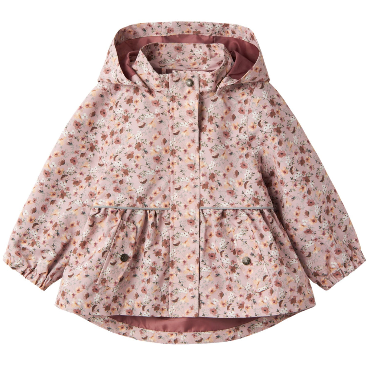 Name It Pale Mauve Flowers Malex08 Jacket AOP Fo