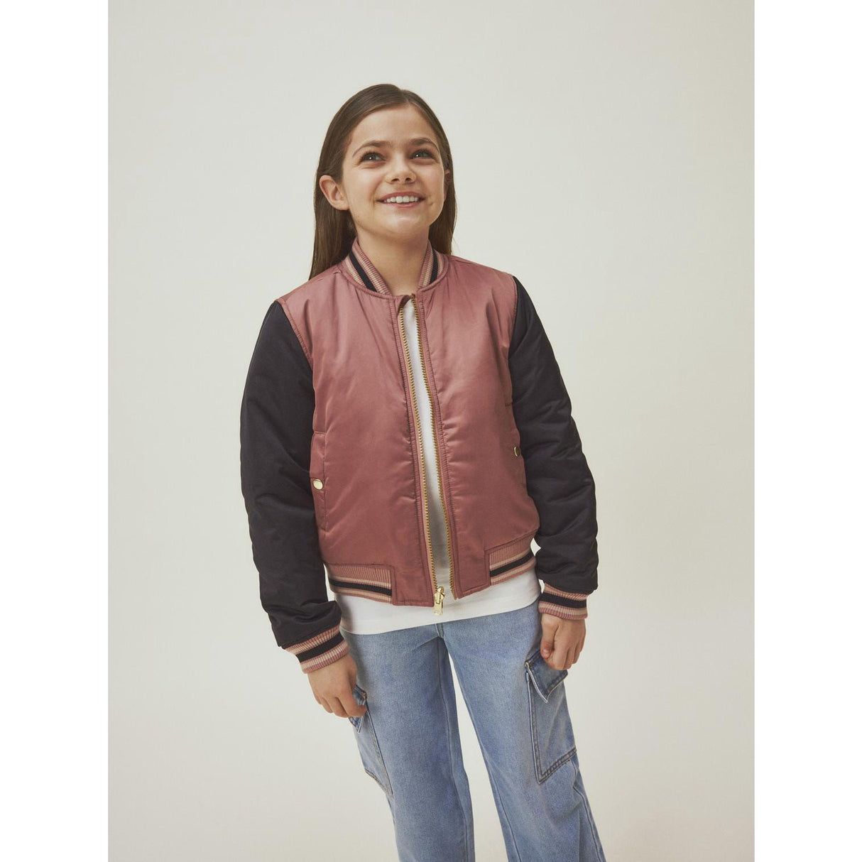 Name It Black Mariska Bomber Jacket Reversable