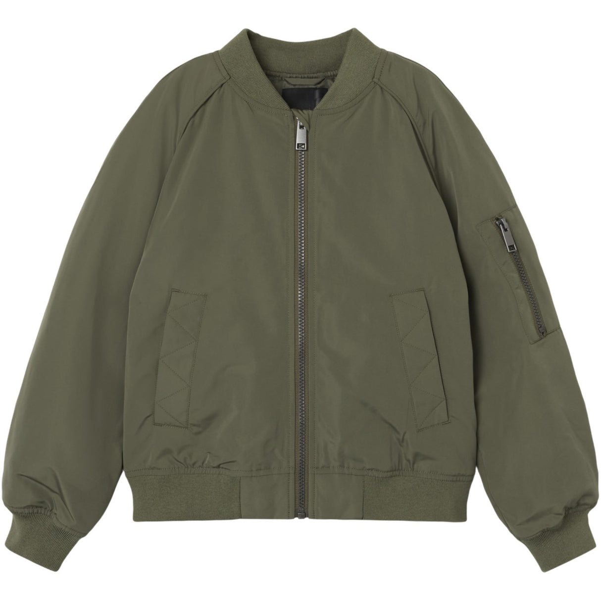 Name It Dusty Olive Mathias Bomber Jacket