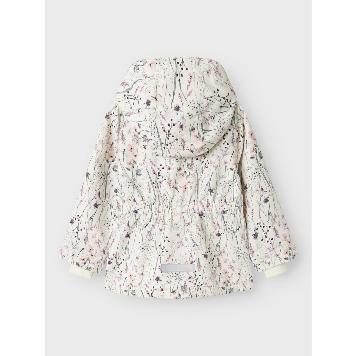 Name It Whisper White Long Flower Maxi Li Jacket AOP