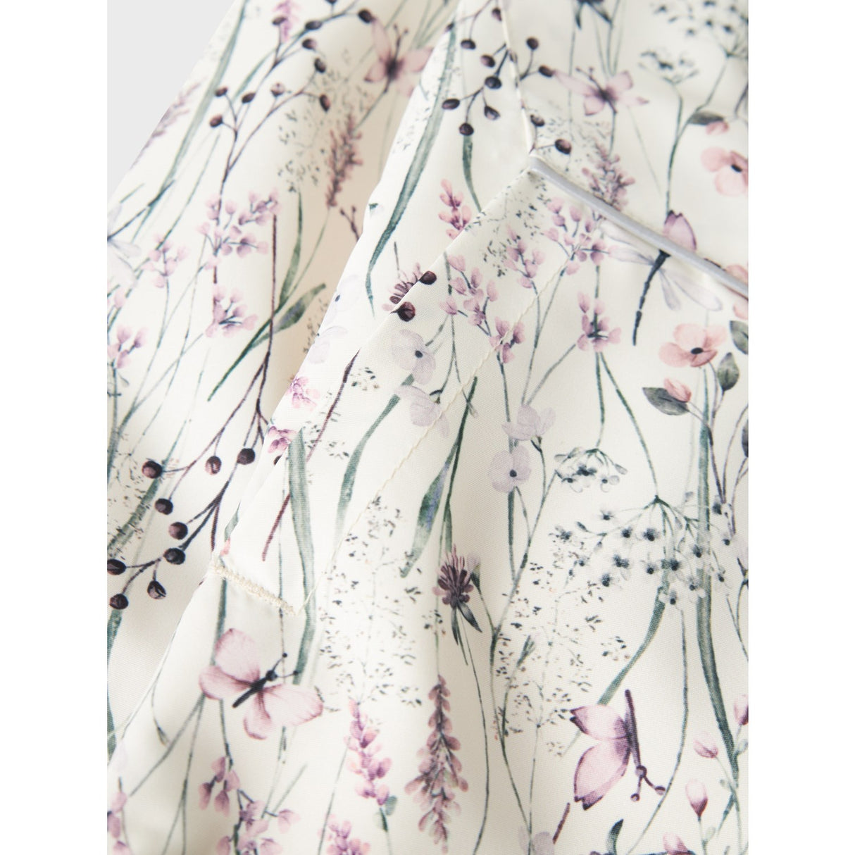 Name It Whisper White Long Flower Maxi Li Jacket AOP