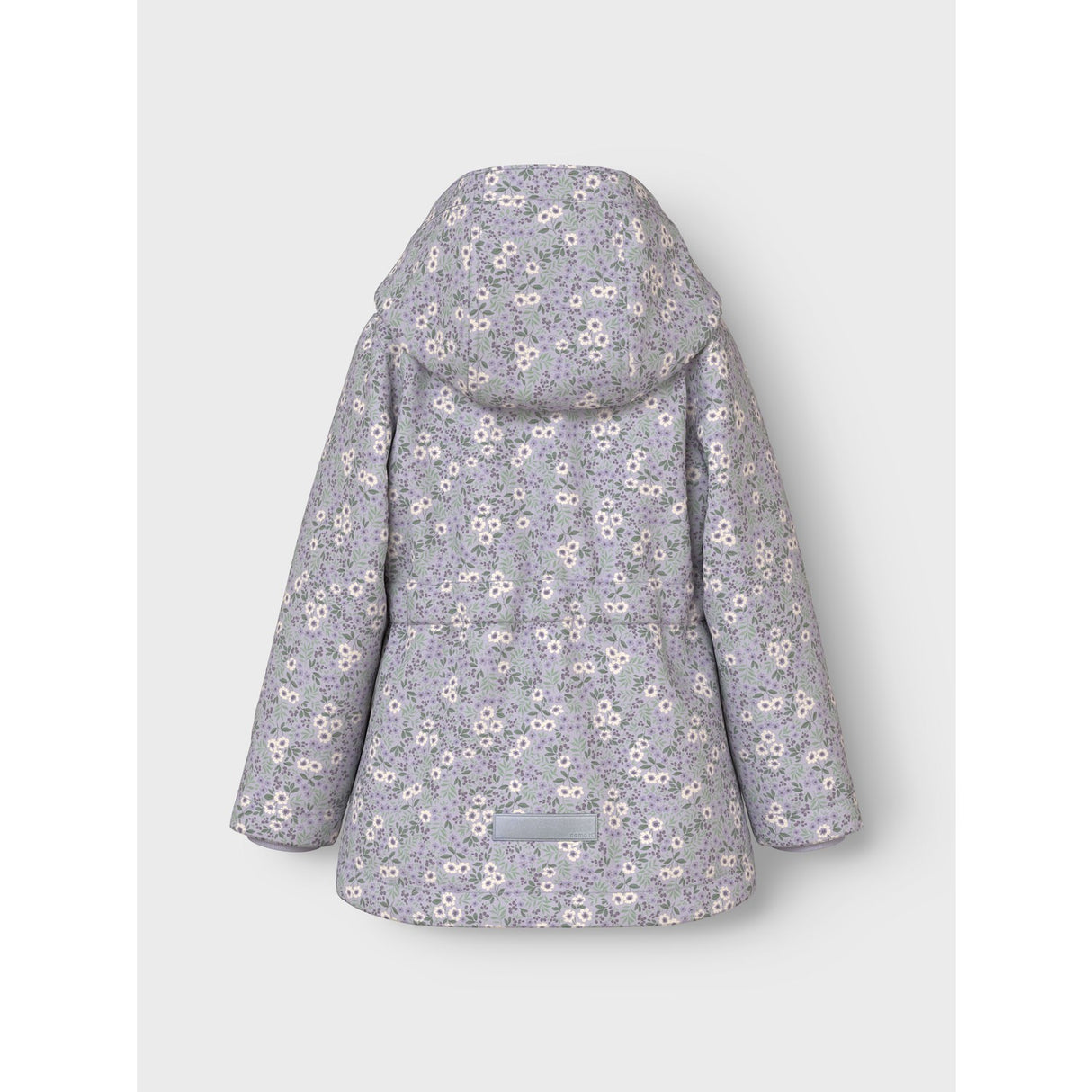 Name It Misty Lilac Small Flower Maxi Li Jacket AOP