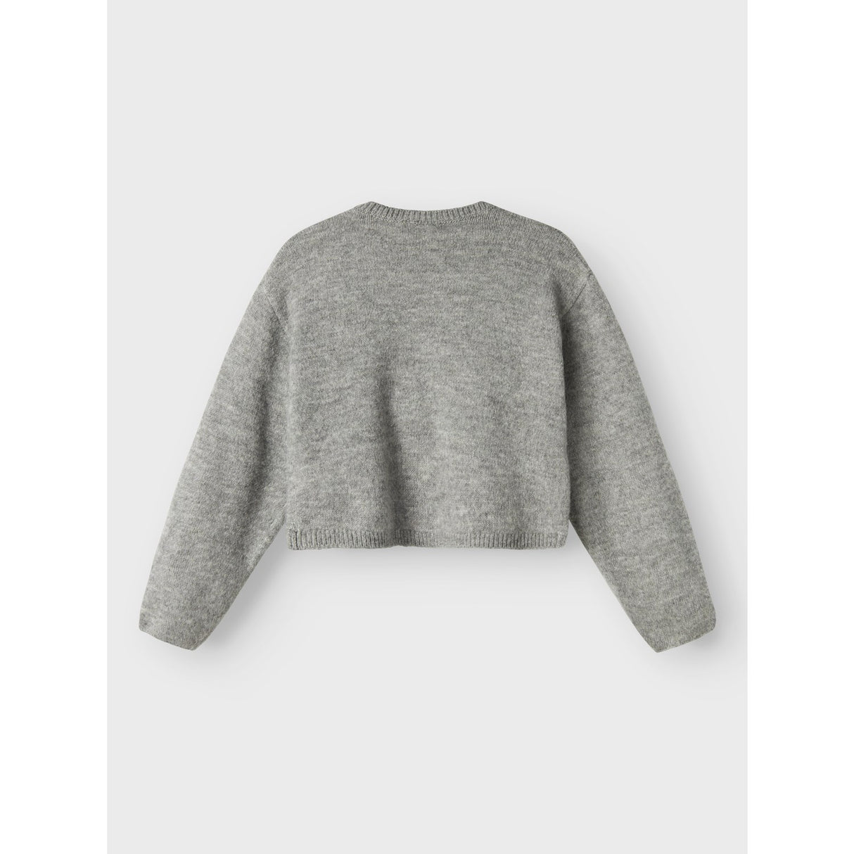 Name It Grey Melange Diheart Knit