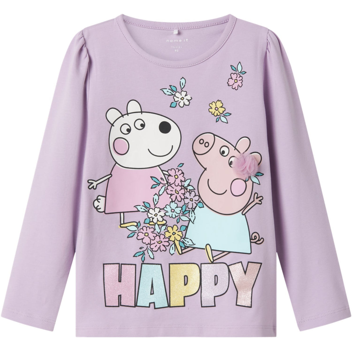 Name It Orchid Bloom Fiffi Peppa Pig Blouse
