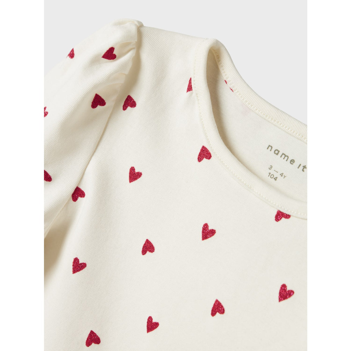 Name It Cloud Dancer Dheart Blouse