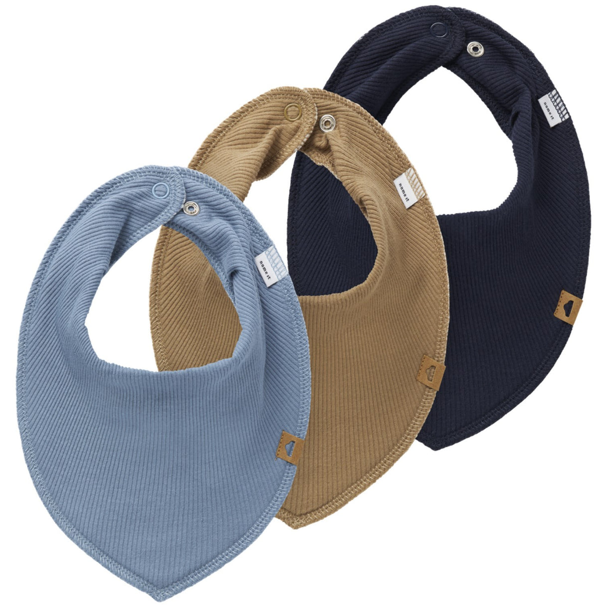 Name It Navy Blazer Yasimdonny 3-Pack Scarf Bib Rib