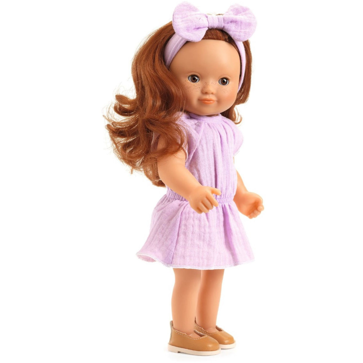 Djeco Lovely Pomea, Doll Clothes - Purple Dress