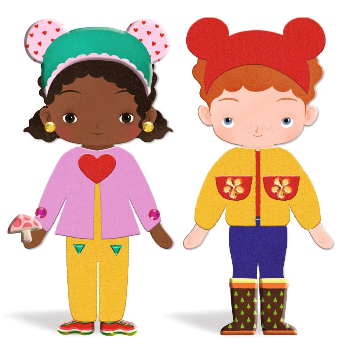 Djeco Creative Collage, Dress Up