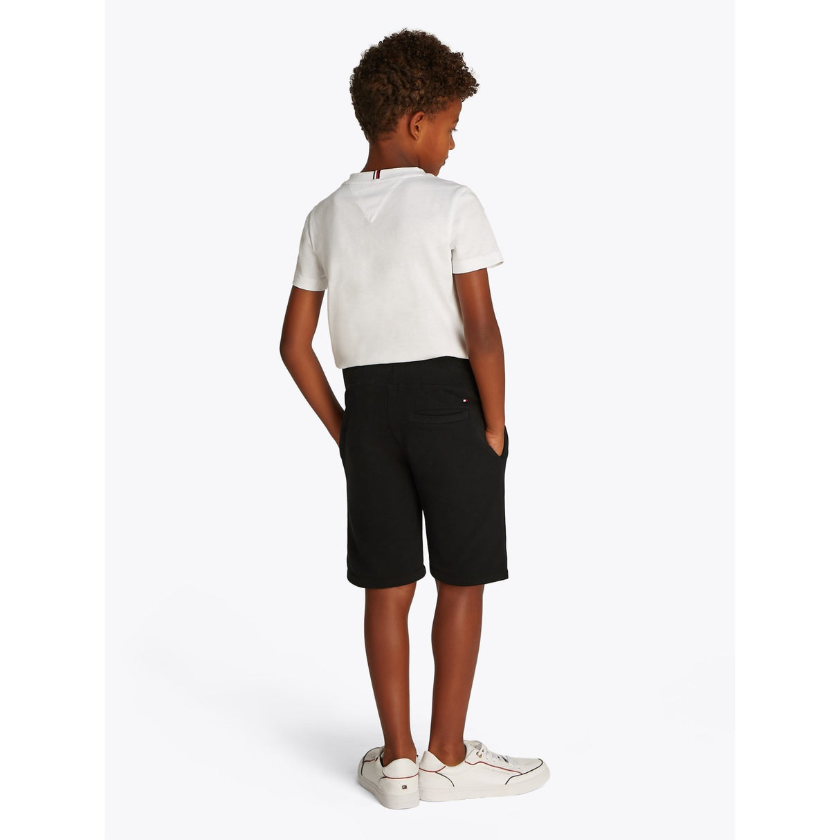 Tommy Hilfiger Black Essential Sweatshorts