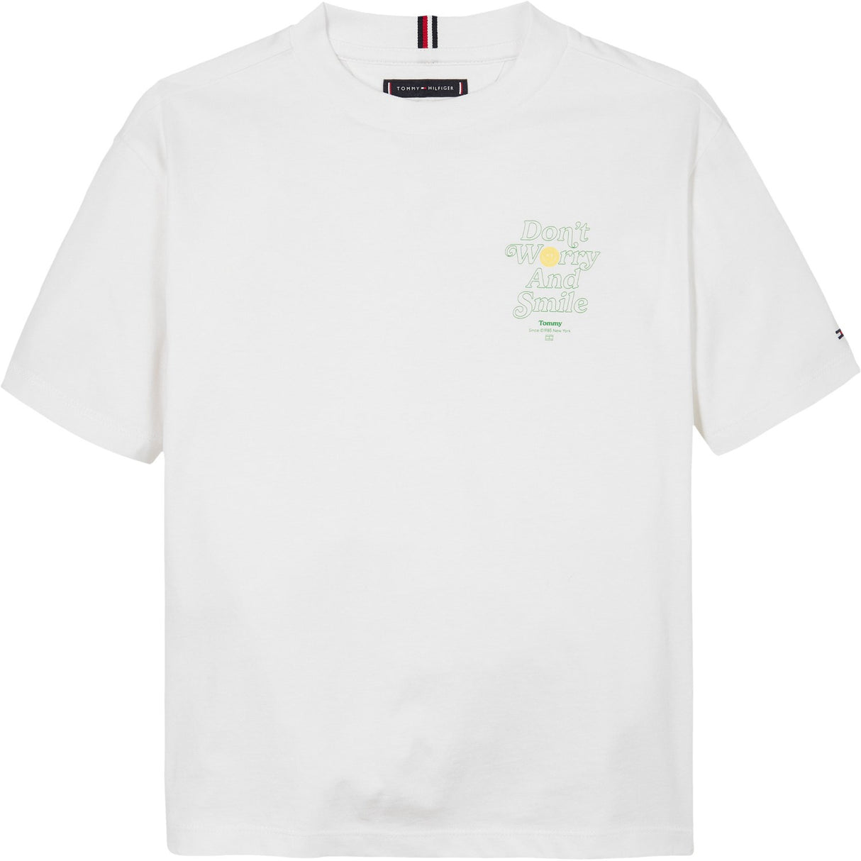 Tommy Hilfiger White Fun Graphic T-Shirt