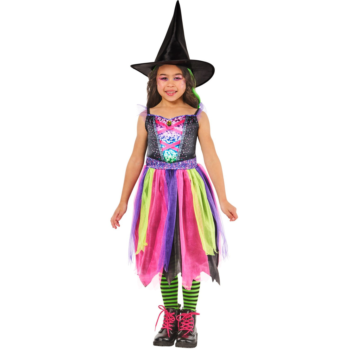 Rubies Spider Webbing Dress w. Dress and Hat Costume