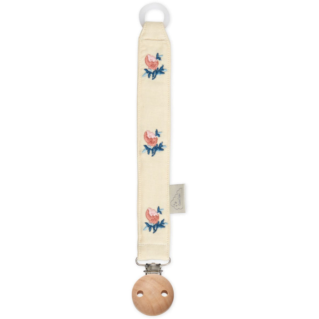 Cam Cam Copenhagen Berries Embroidered Pacifier Holder