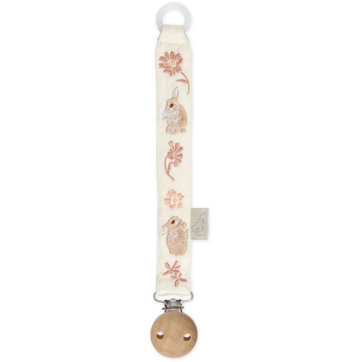 Cam Cam Copenhagen Augusta Embroidered Pacifier Holder
