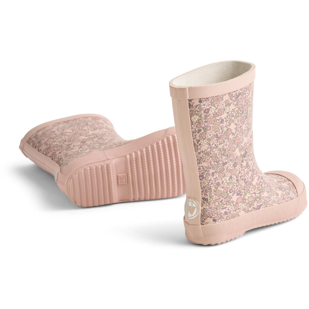 Wheat Powder Flower Meadow Rubber Boot Muddy