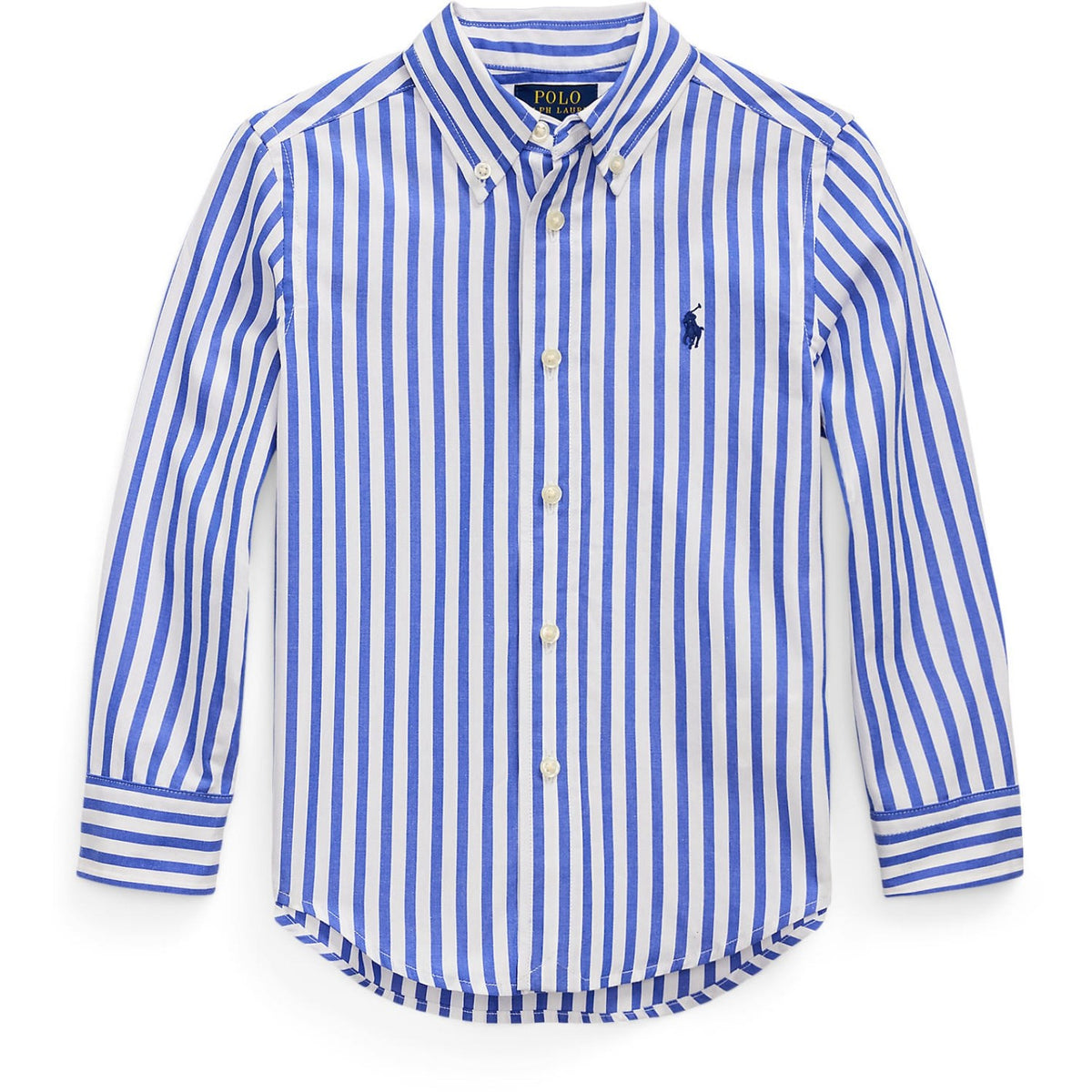 Buy Polo Ralph Lauren B5171 White/Blue Boy Sport Shirt
