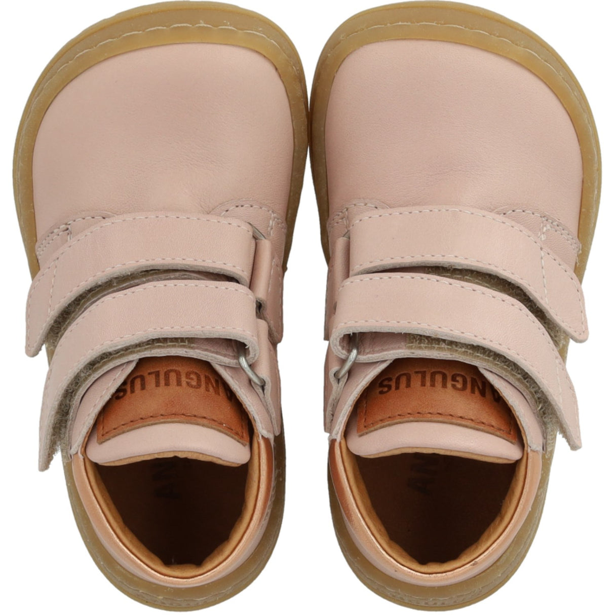 Angulus Rosebud/Tan/Copper Shine Beginner Mid-Cut Sneaker