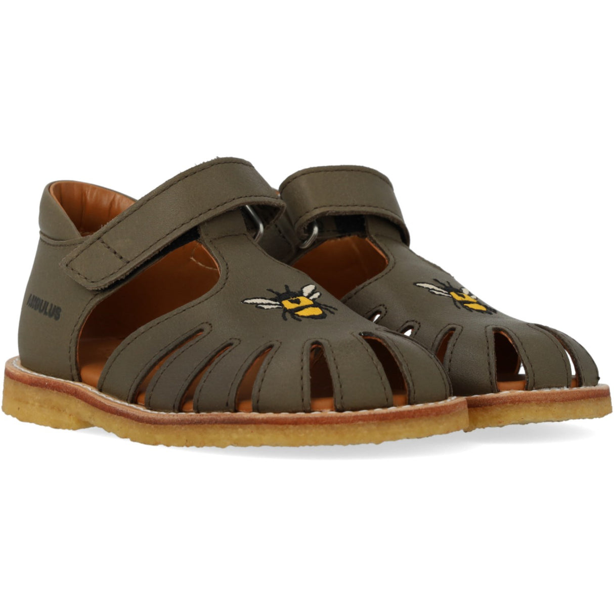 Angulus Forrest Beginner Sandal Med Bi Broderi