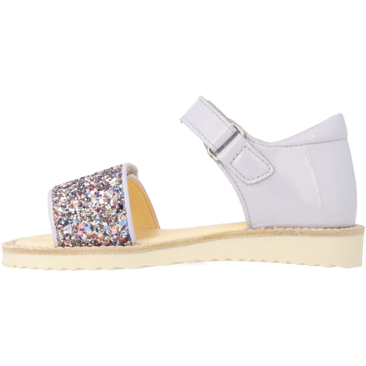 Angulus Lilac/Pastel Multi Glitter Laksandal Med Funklende Glitterdetalje