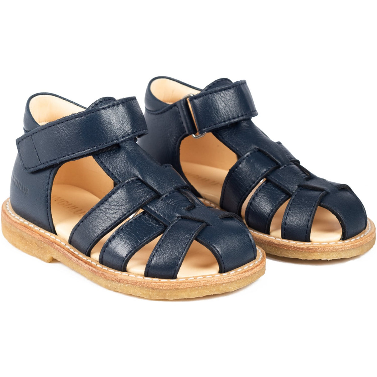 Angulus Navy Beginner Sandal Med Velcro Closure