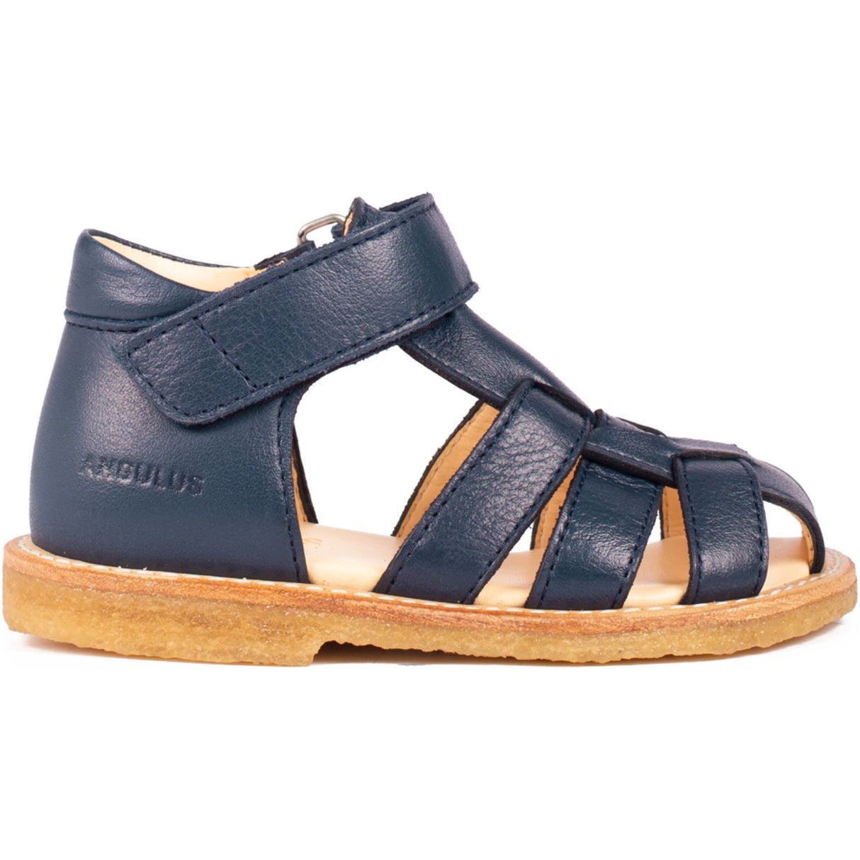 Angulus Navy Beginner Sandal Med Velcro Closure
