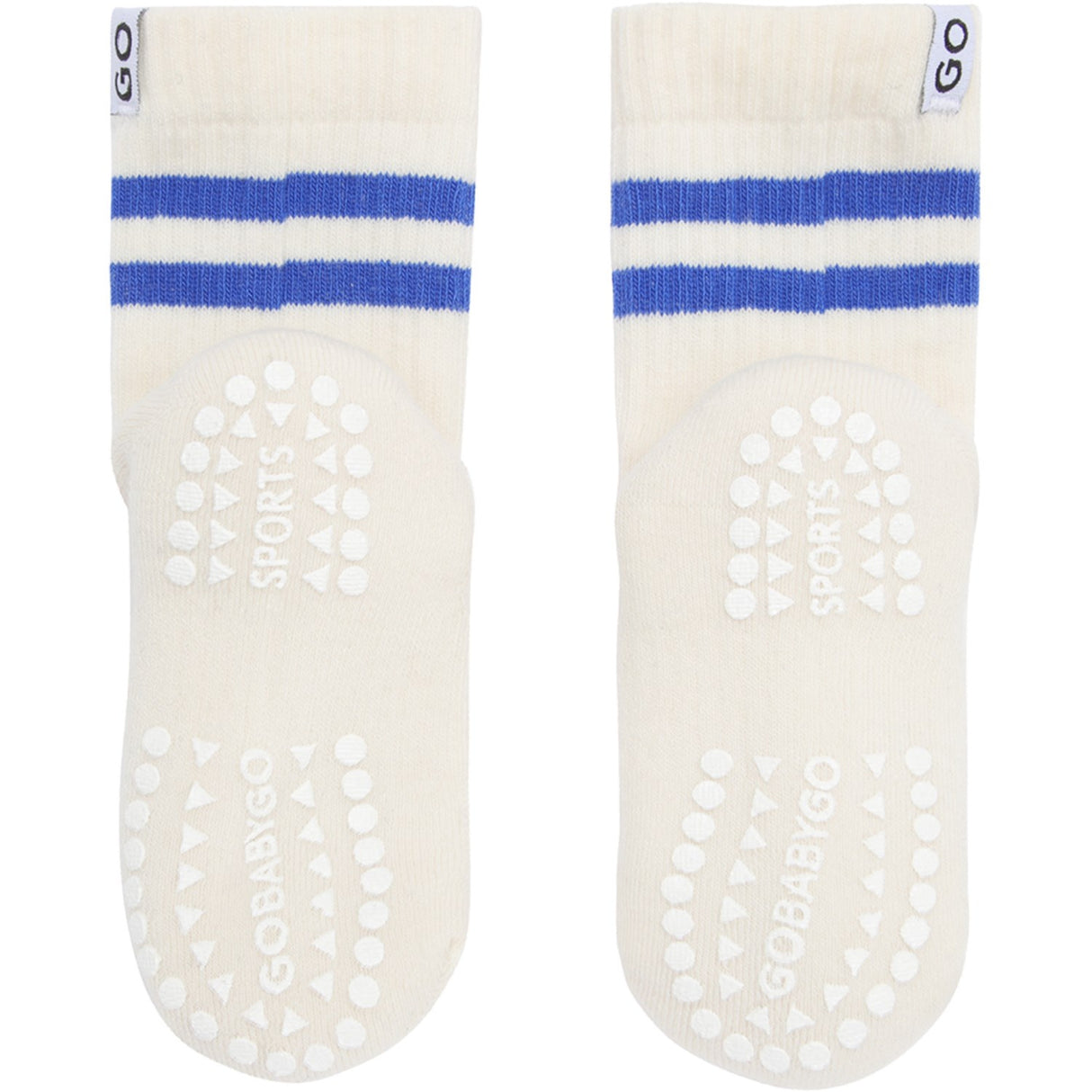 Gobabygo Blue Non-Slip Sport Socks