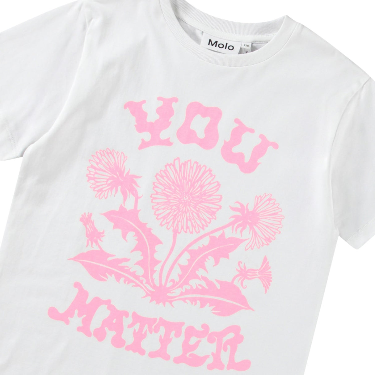 Molo Pink Dandelion Riley T-Shirt