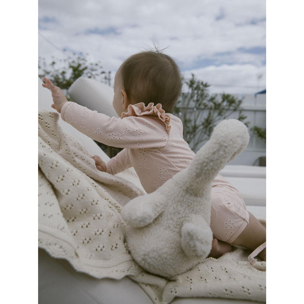 Lil'Atelier Peach Whip Felice UV Long Swimsuit