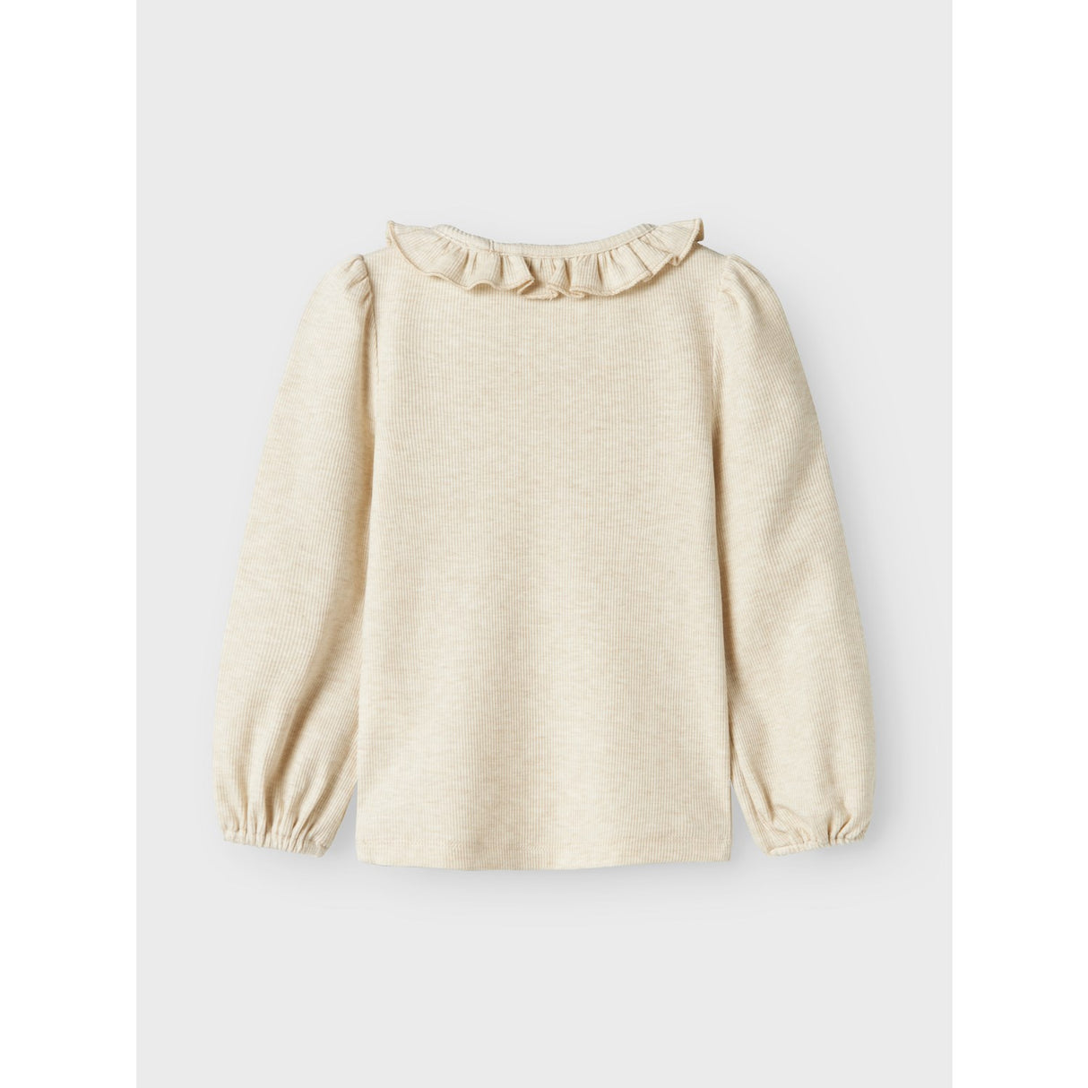 Lil'Atelier Turtledove Melange Darla Slim Blouse