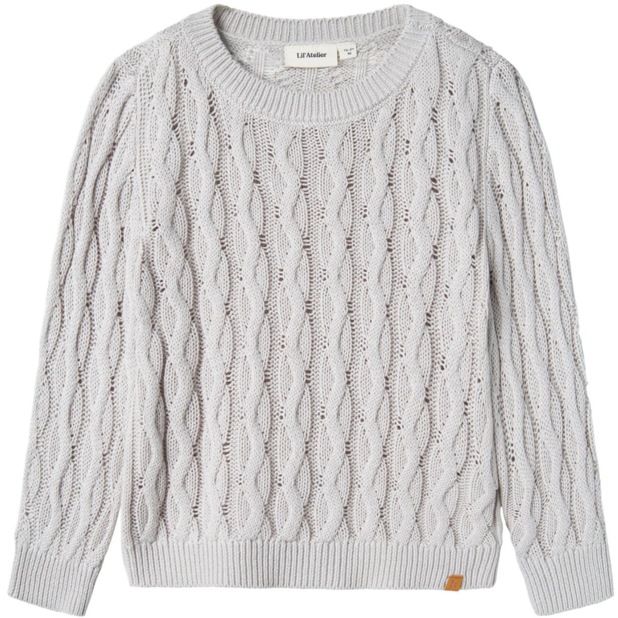 Lil'Atelier Vapor Blue Melange Femio Knit