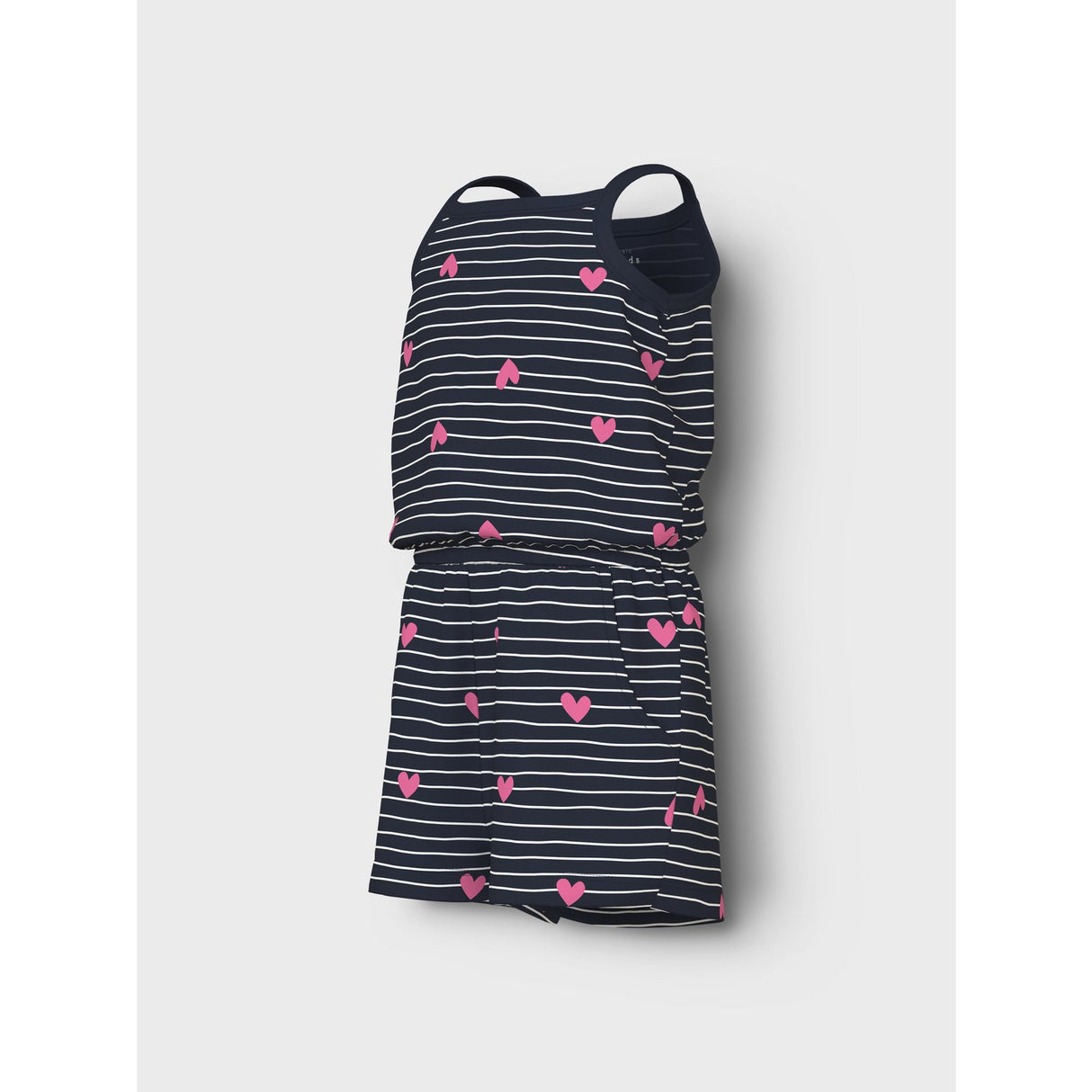 Name It Dark Sapphire Hearts Vigga Strap Suit