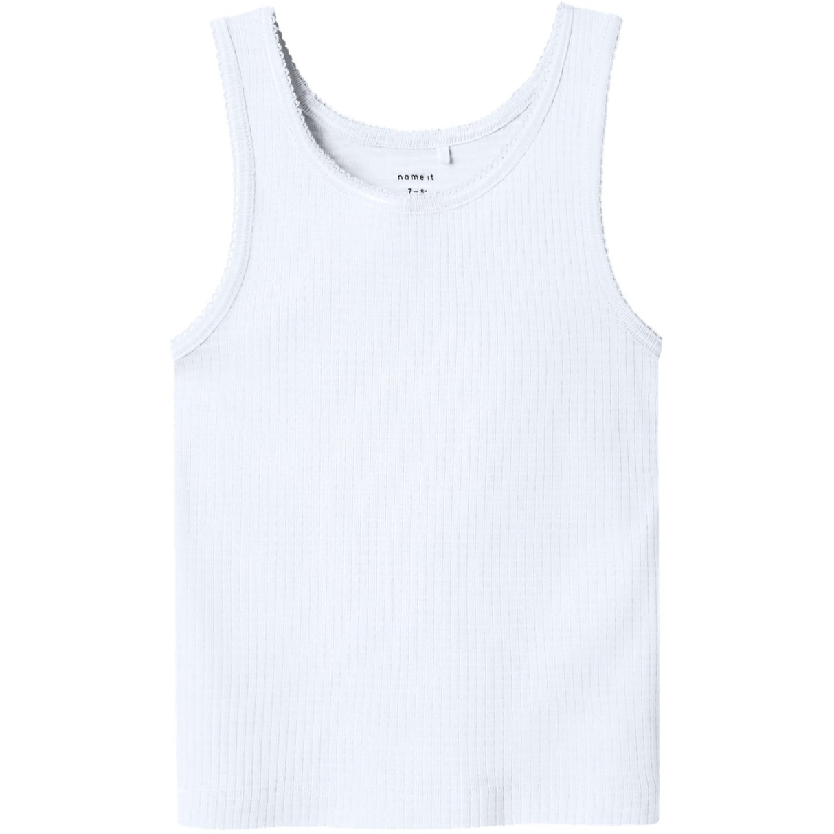 Name It Lucent White Fikatie Short Tank Top