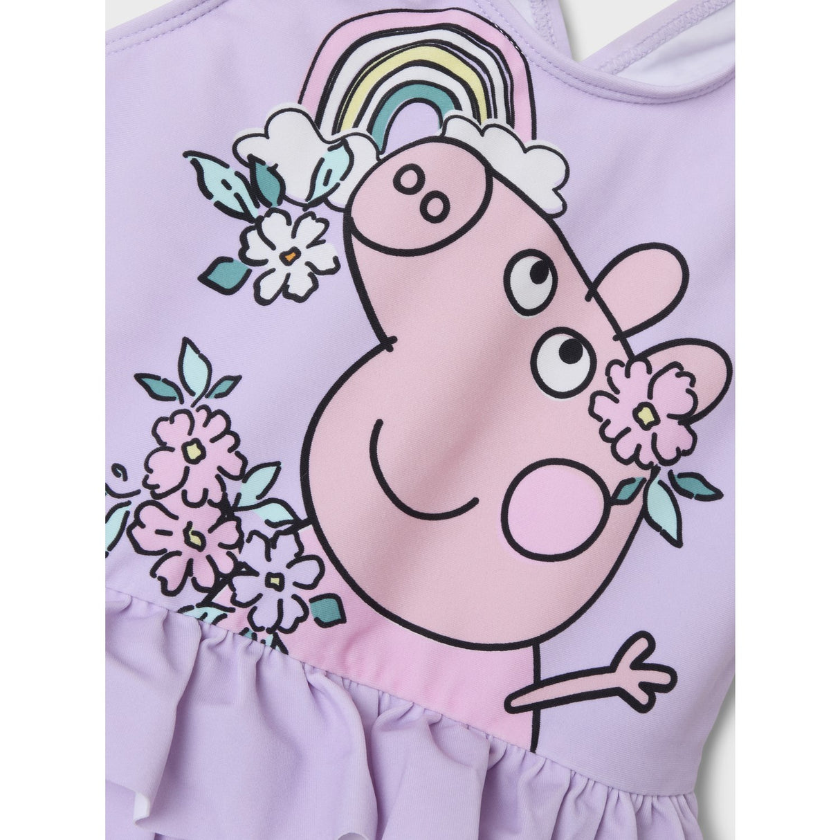 Name It Orchid Bloom Miri Peppa Pig Swimsuit