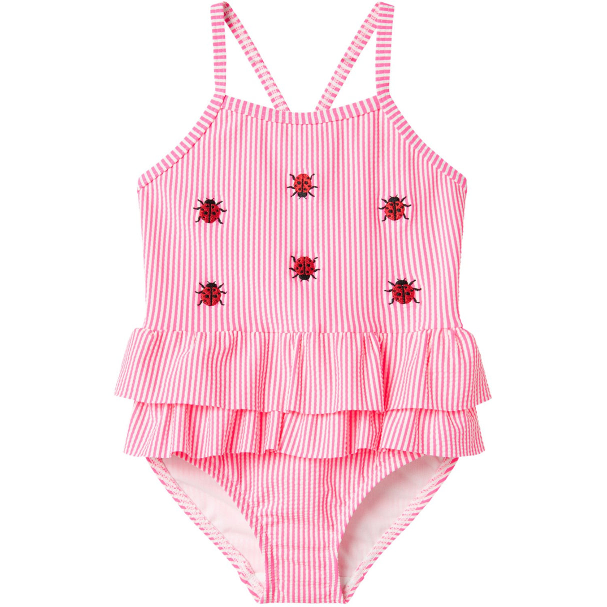 Name It Knockout Pink Zammer Swimsuit