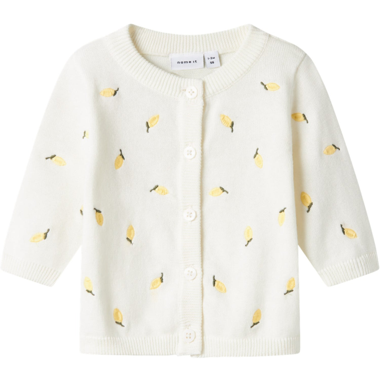 Name It Cloud Dancer Detrille Knit Cardigan