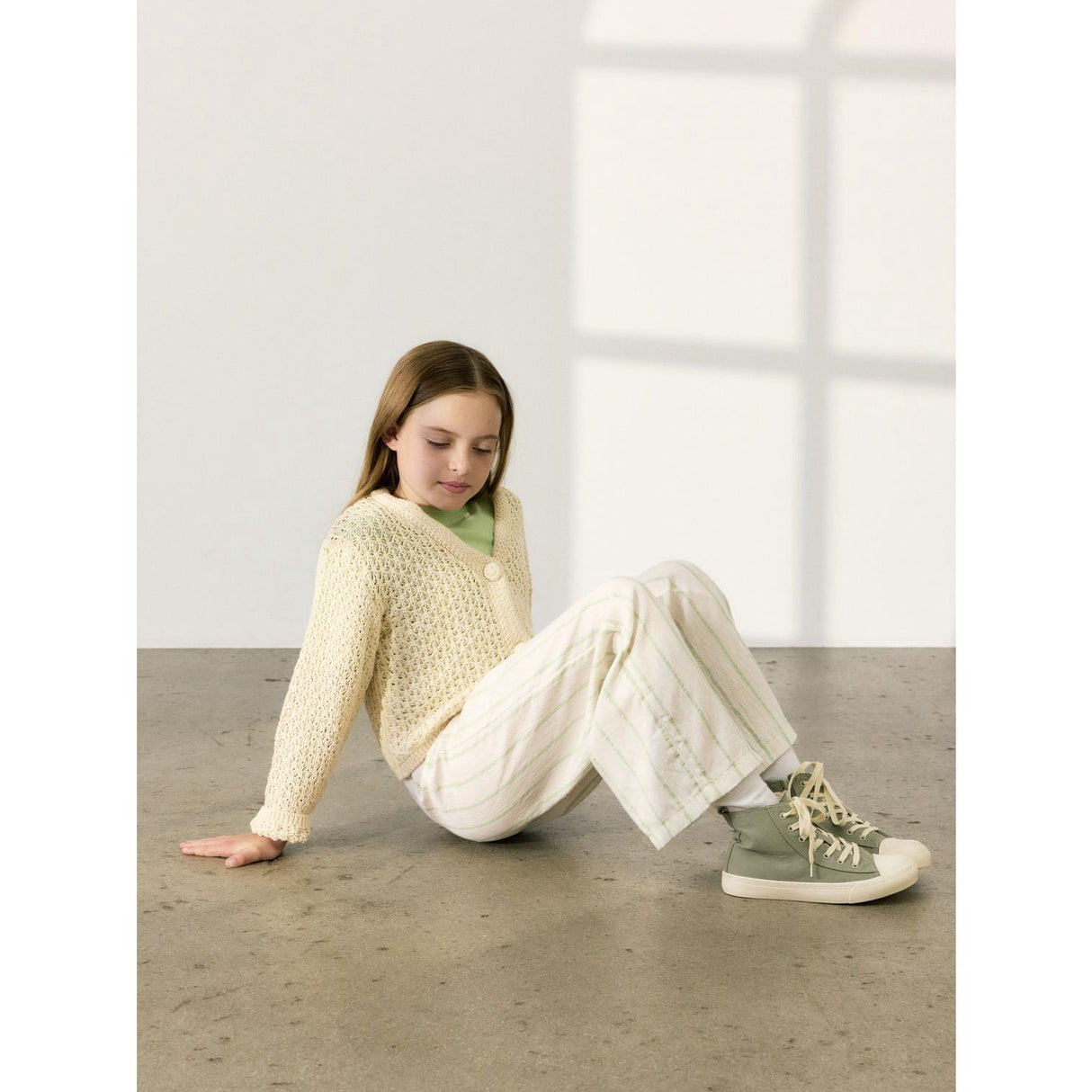 Name It Arcadian Green Fizteks Wide Pants