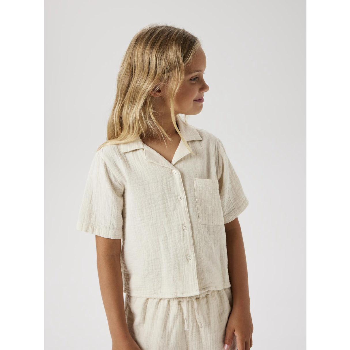 Name It Summer Sand Jasmin Short Shirt Noos