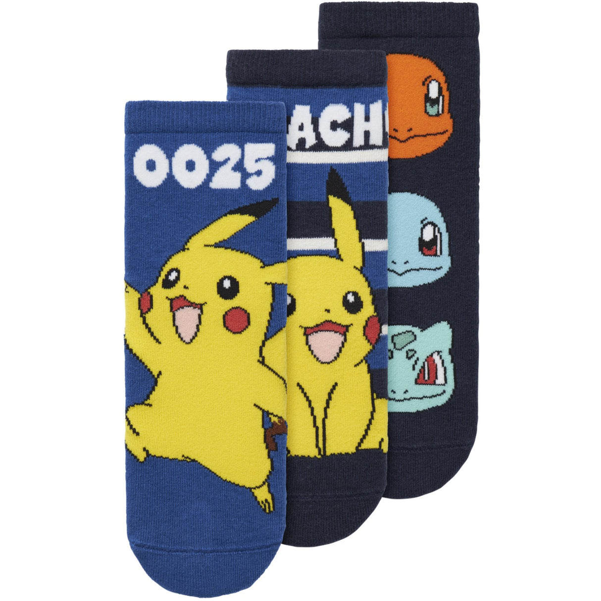 Name It Navy Blazer Mik Pokemon 3-Pack Socks