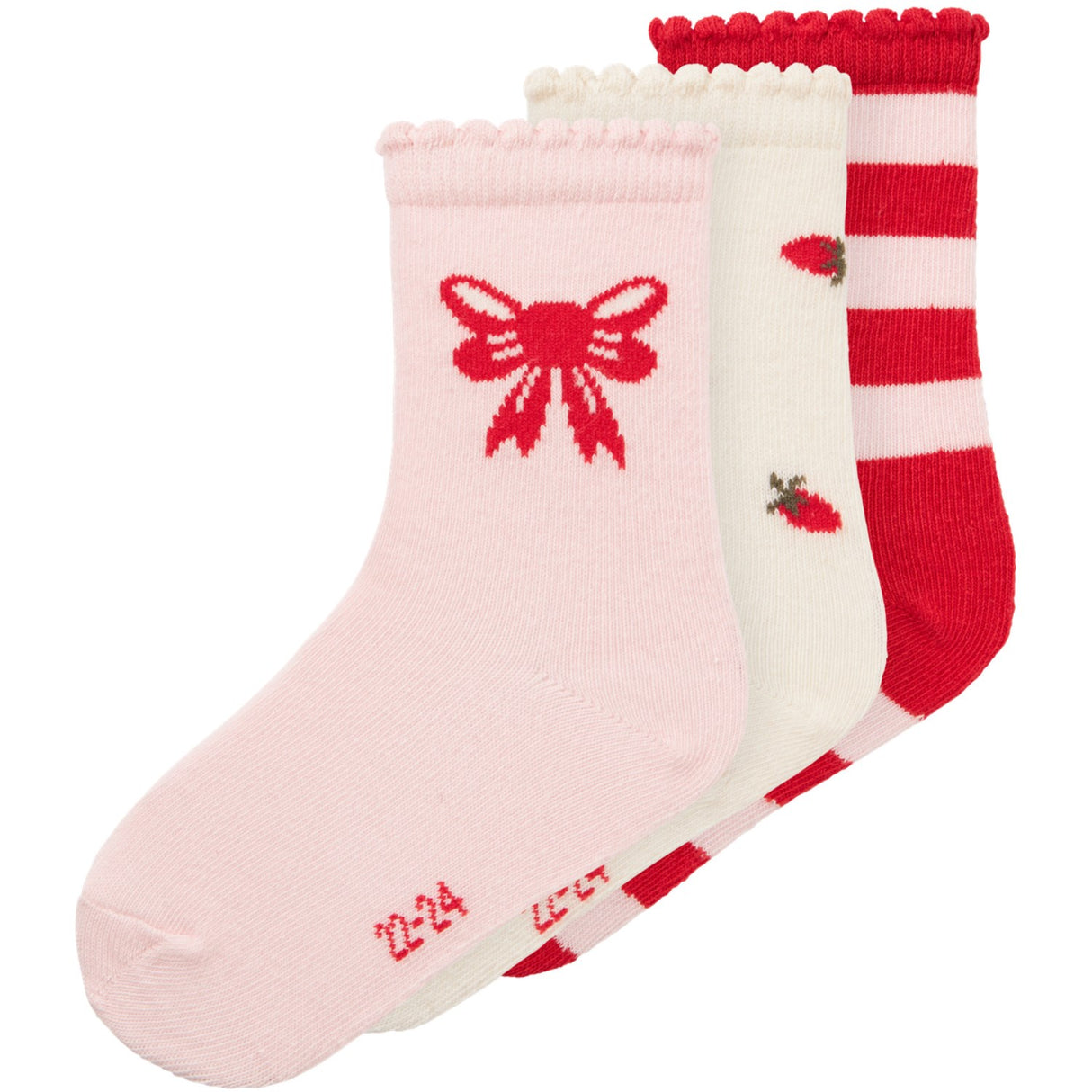 Name It Cloud Dancer Futti 3-Pack Socks