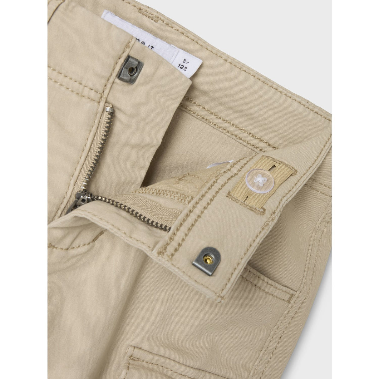 Name It Oxford Tan Ryan Regular Twill Shorts Noos