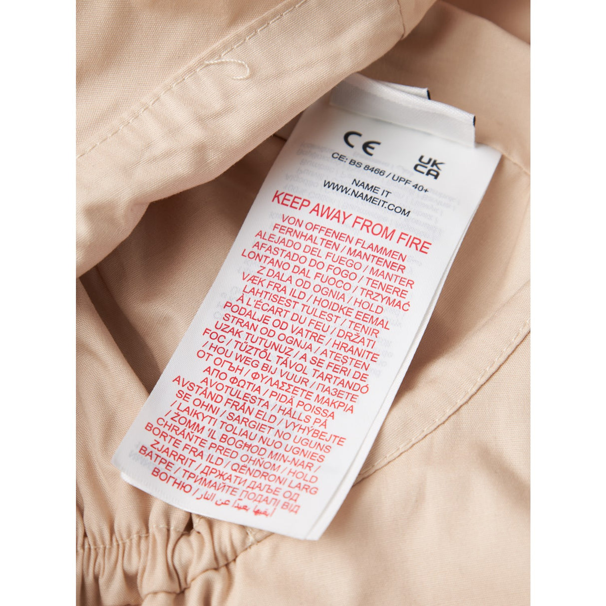 Name It Pure Cashmere Solid Zilu UV Hat