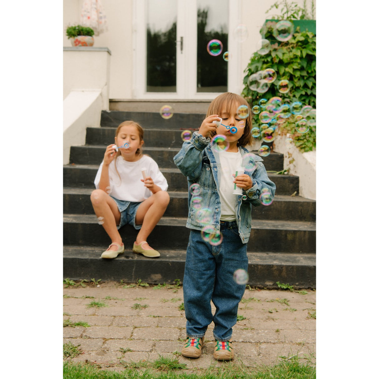 Bisgaard Peanut Brown Trine Kjær X Herbert Velcro Shoe