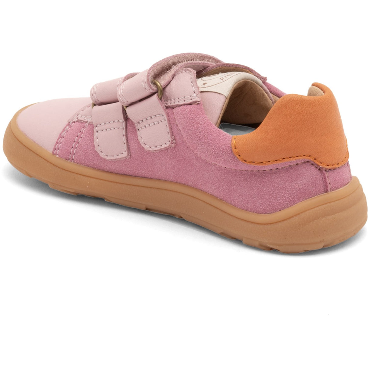Bisgaard Pink Barefoot Ricco Velcro Shoe
