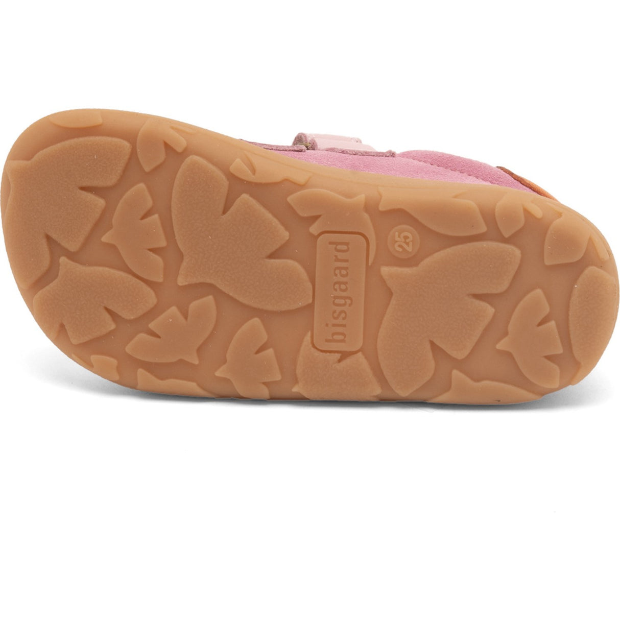Bisgaard Pink Barefoot Ricco Velcro Shoe