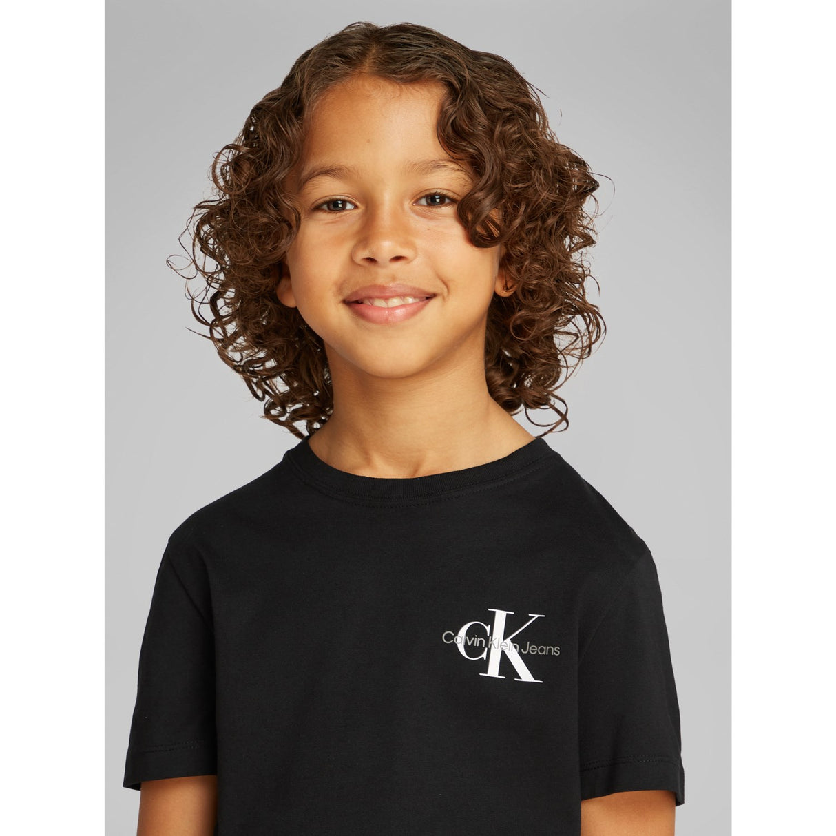 Calvin Klein Ck Black Chest Monologo Ss T-Shirt